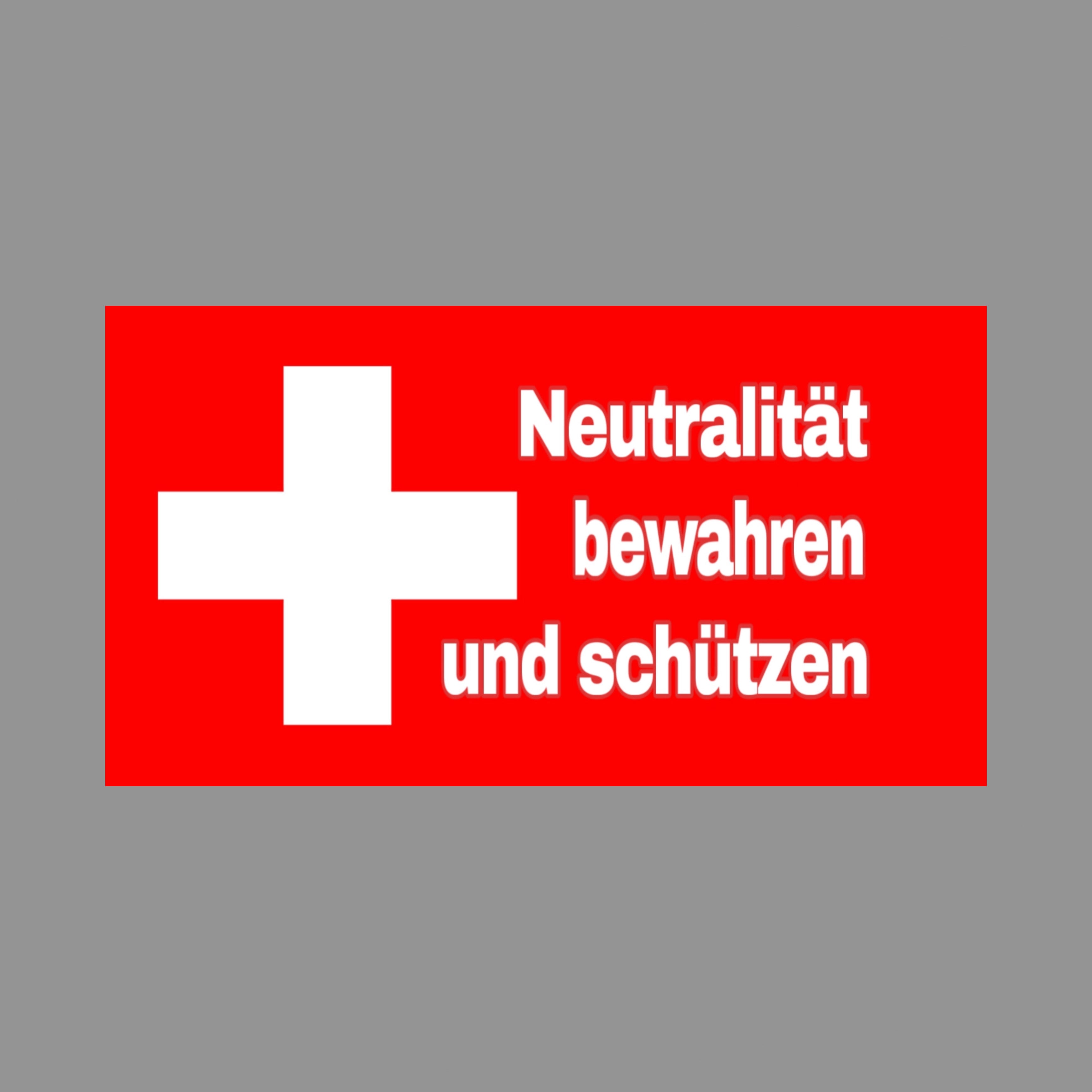 „Neutralität“ Aufkleber