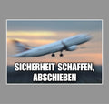 „Sicherheit schaffen“ Aufkleber