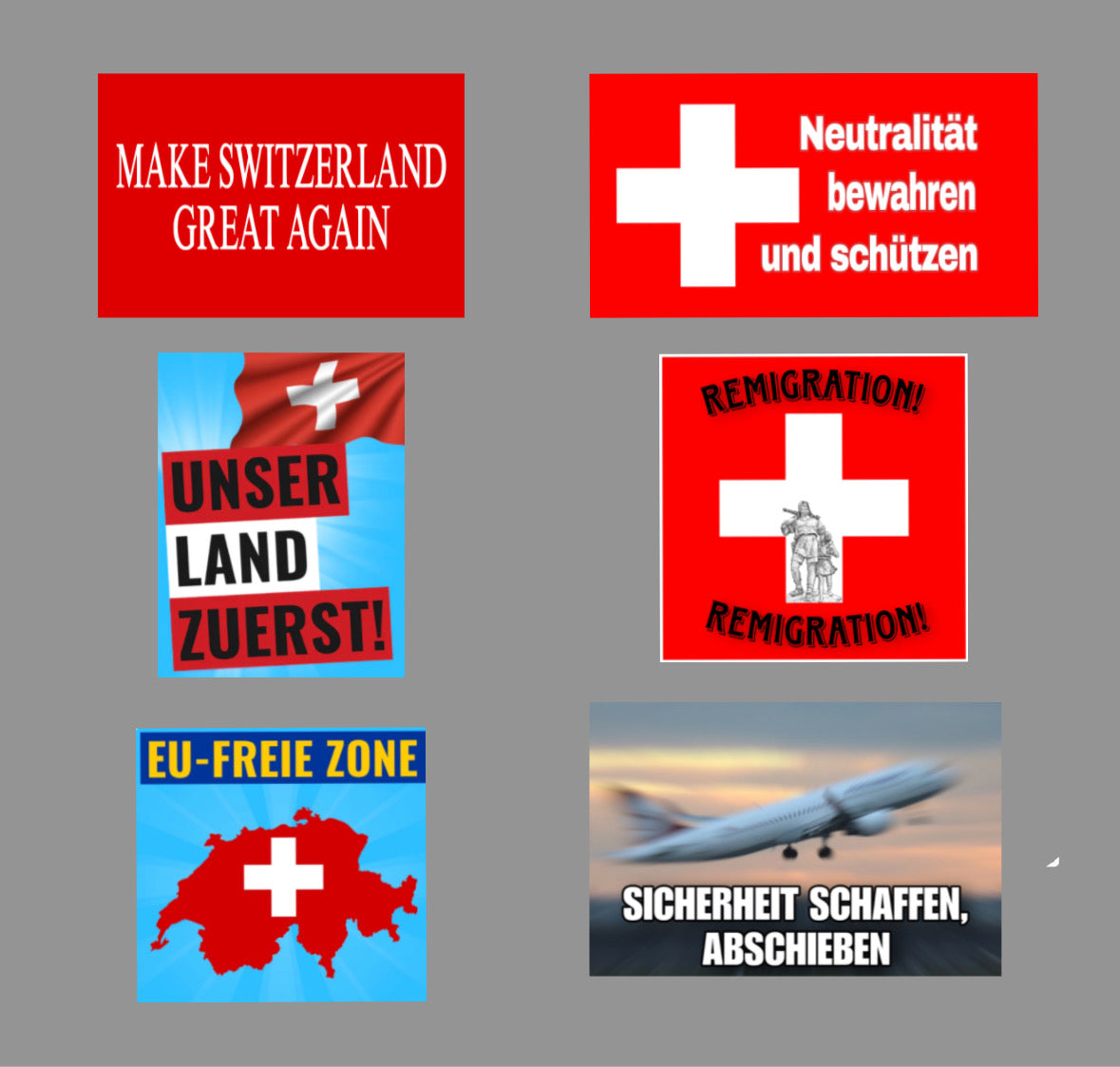 6er Pack Klassiker (30-600 Aufkleber)